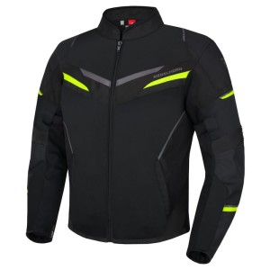 KURTKA TEKSTYLNA REBELHORN FLUX BLACK/FLO YELLOW