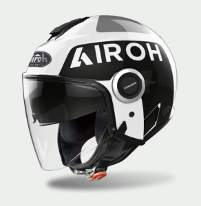 KASK AIROH HELIOS UP WHITE GLOSS