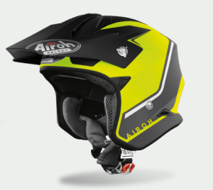 KASK AIROH TRR S KEEN YELLOW MATT