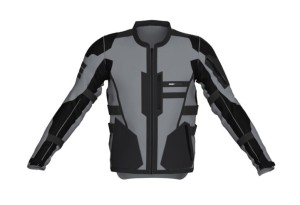 KURTKA TEKSTYLNA REBELHORN SCANDAL II SILVER/BLACK 22ST