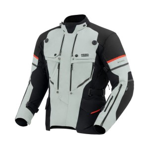 KURTKA TEKSTYLNA REBELHORN RANGE GREY/BLACK/RED 24ST