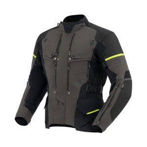 KURTKA TEKSTYLNA REBELHORN RANGE ANTHRACITE/BLACK/FLUO YELLOW 24ST