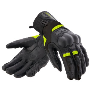 RĘKAWICE SKÓRZANE REBELHORN RANGE BLACK/ANTHRACITE/FLUO YELLOW 24ST