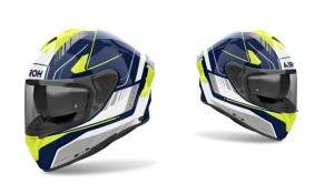 KASK AIROH SPARK 2 CHRONO BLUE/YELLOW GLOSS 24ST