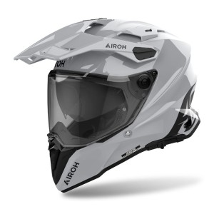 KASK AIROH COMMANDER 2 COLOR CEMENT GREY GLOSS 24MX