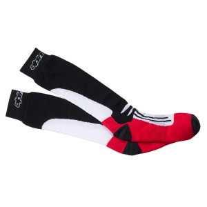 SKARPETY ALPINESTARS RACING ROAD BLACK/RED 24ST