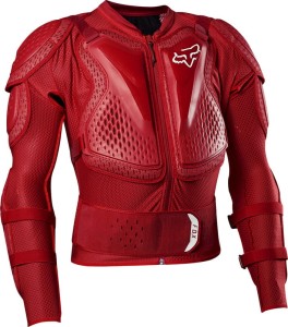 KOSZULKA Z OCHRANIACZAMI FOX TITAN SPORT FLAME MX20